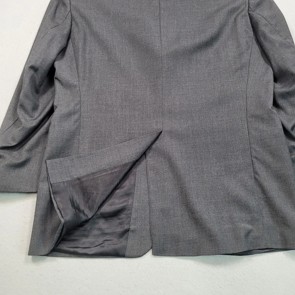 Ralph Lauren Mens Gray‎ Wool Cashmere Blend 3 Button Sport Coat Blazer 42R